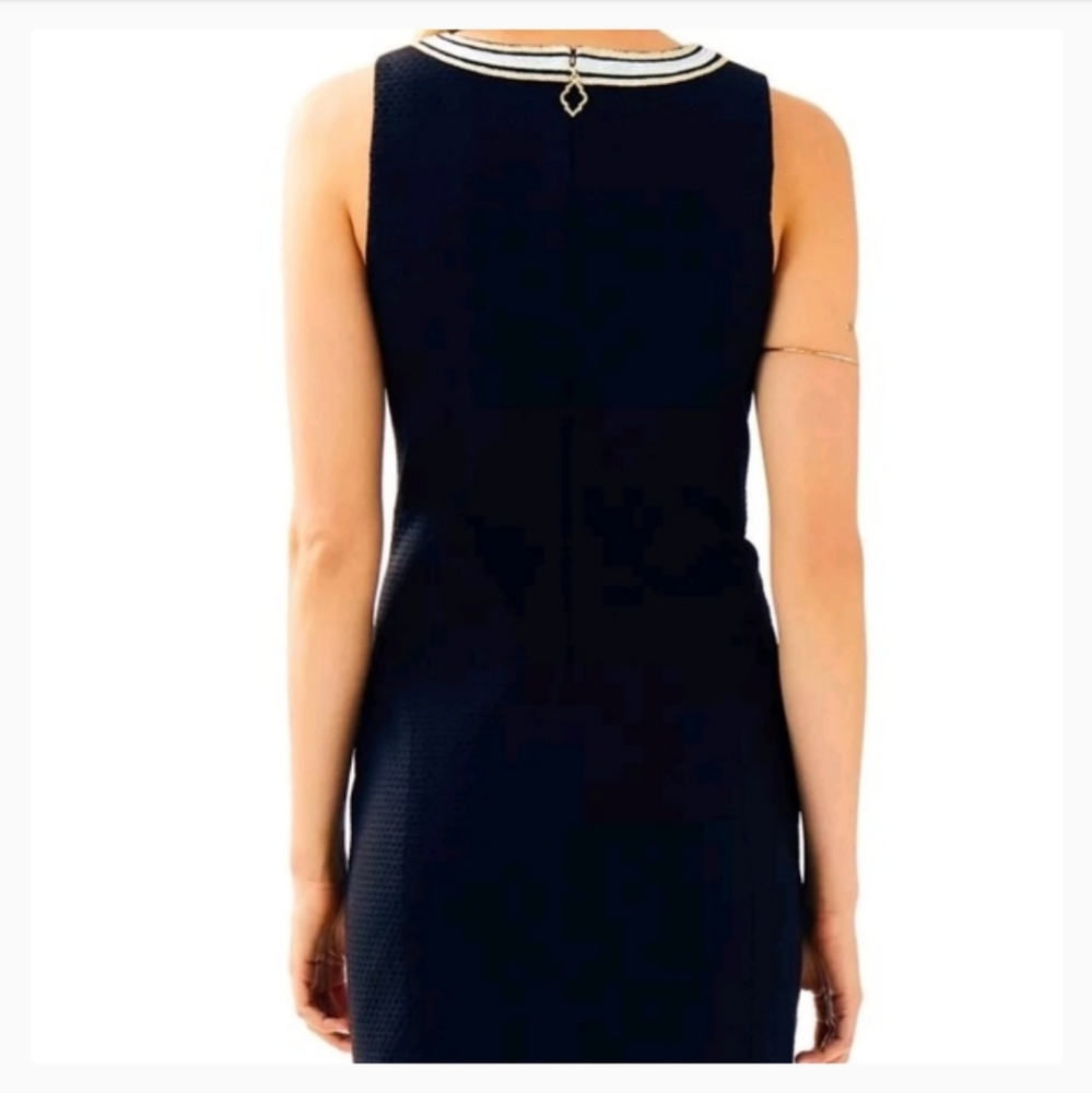 💃🕺Hp💃🕺Lilly pulitzer black Mila shift dress - Picture 15 of 17